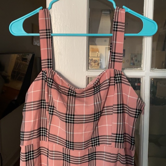 H&M plaid pink dress - Picture 2 of 5